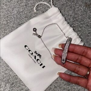 Coach Silver Bracelet